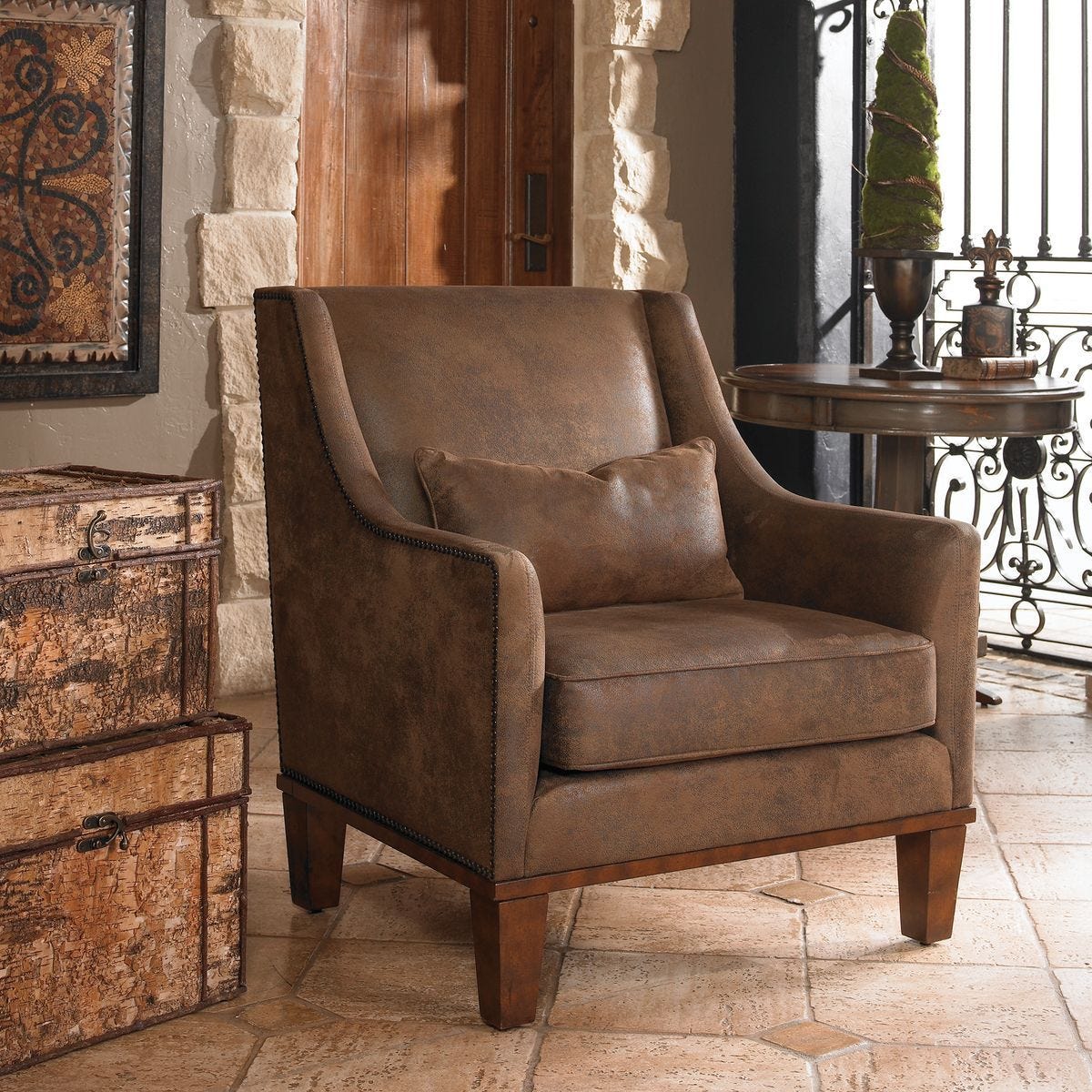 Clay Armchair - cozy armchair for reading and relaxation | Image 5 | InSTYLE Home & Rugs