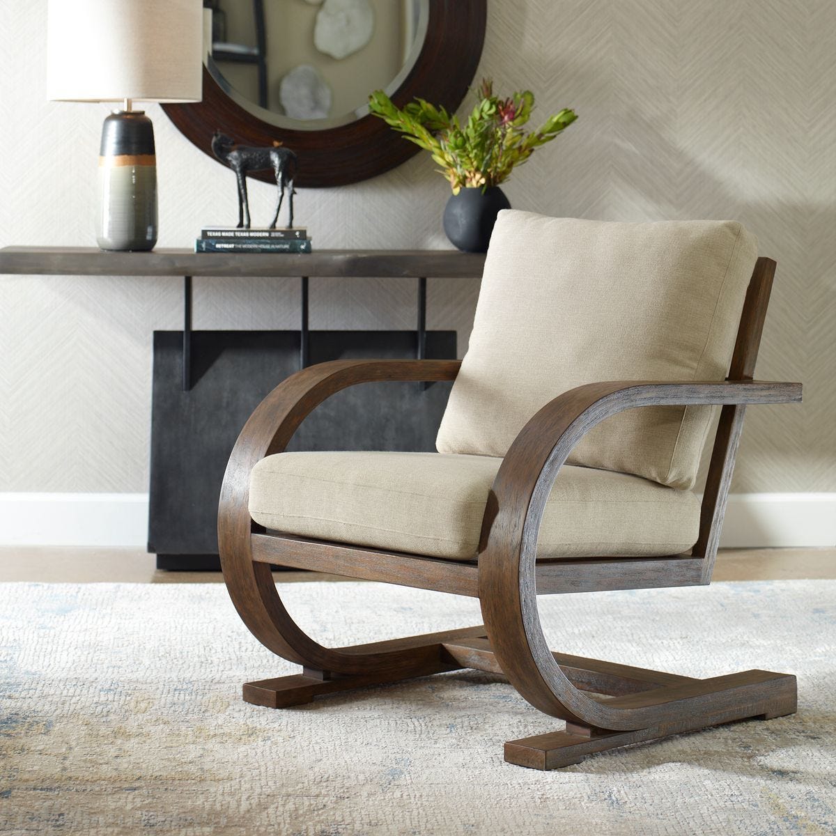 Bedrich Accent Chair - compact accent chair for adding personality to any room | Image 1 | InSTYLE Home & Rugs