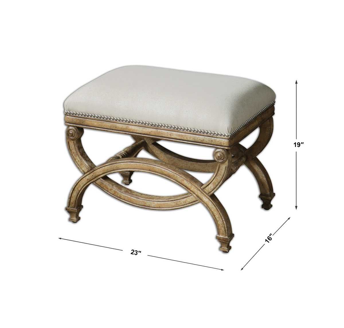 Karline Small Bench - perfect for entryways or patios | Image 6 | InSTYLE Home & Rugs