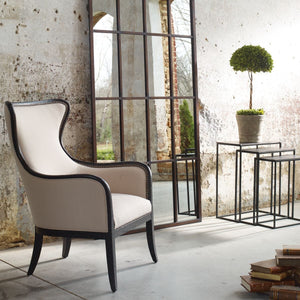Sandy Wing Chair - durable construction for long-lasting use | Image 11 | InSTYLE Home & Rugs