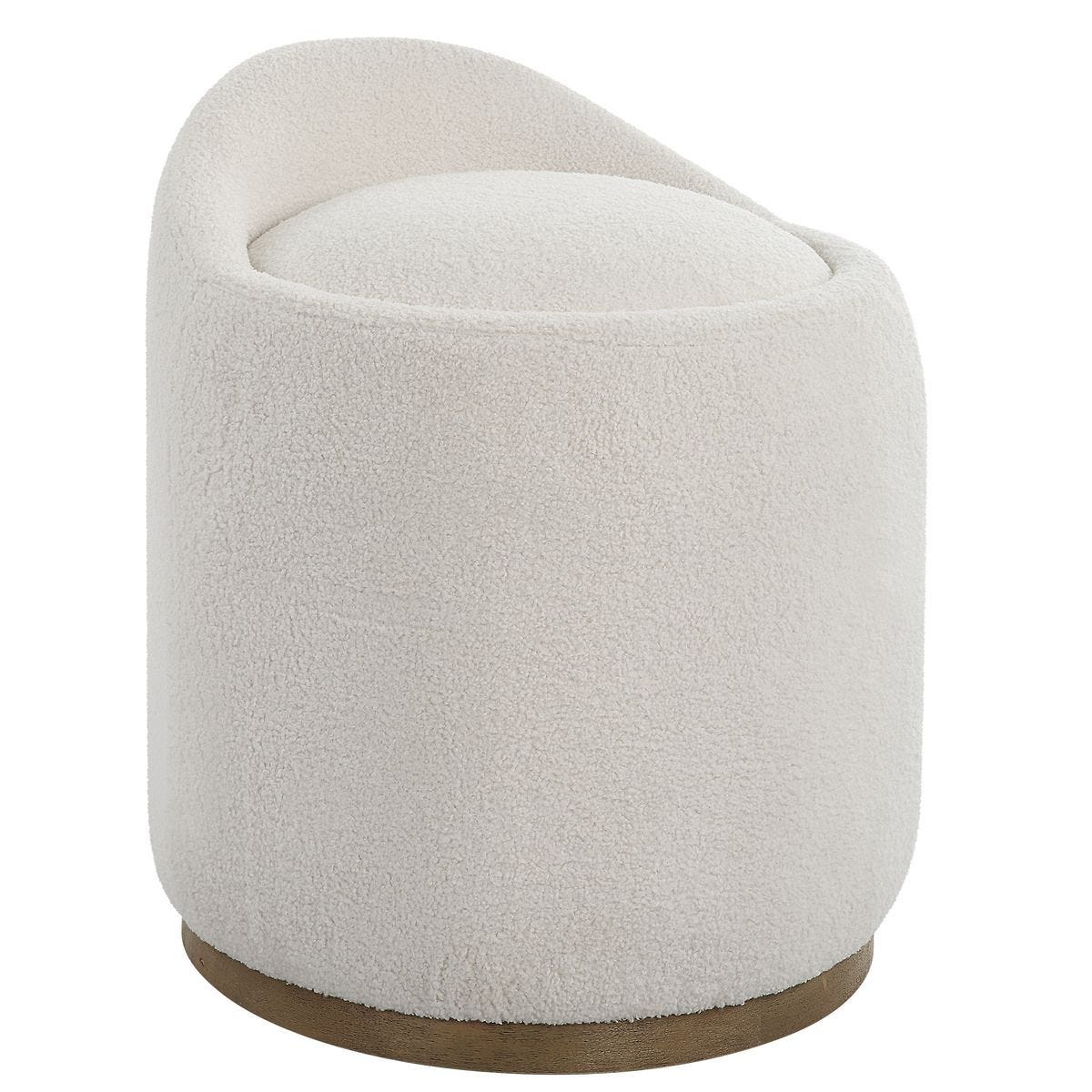 Swirl Swivel Ottoman - perfect footrests with style | Image 4 | InSTYLE Home & Rugs