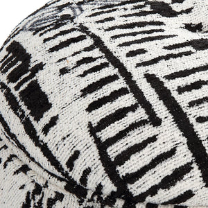 Dialogue Ottoman, Black - perfect footrests with style | Image 6 | InSTYLE Home & Rugs
