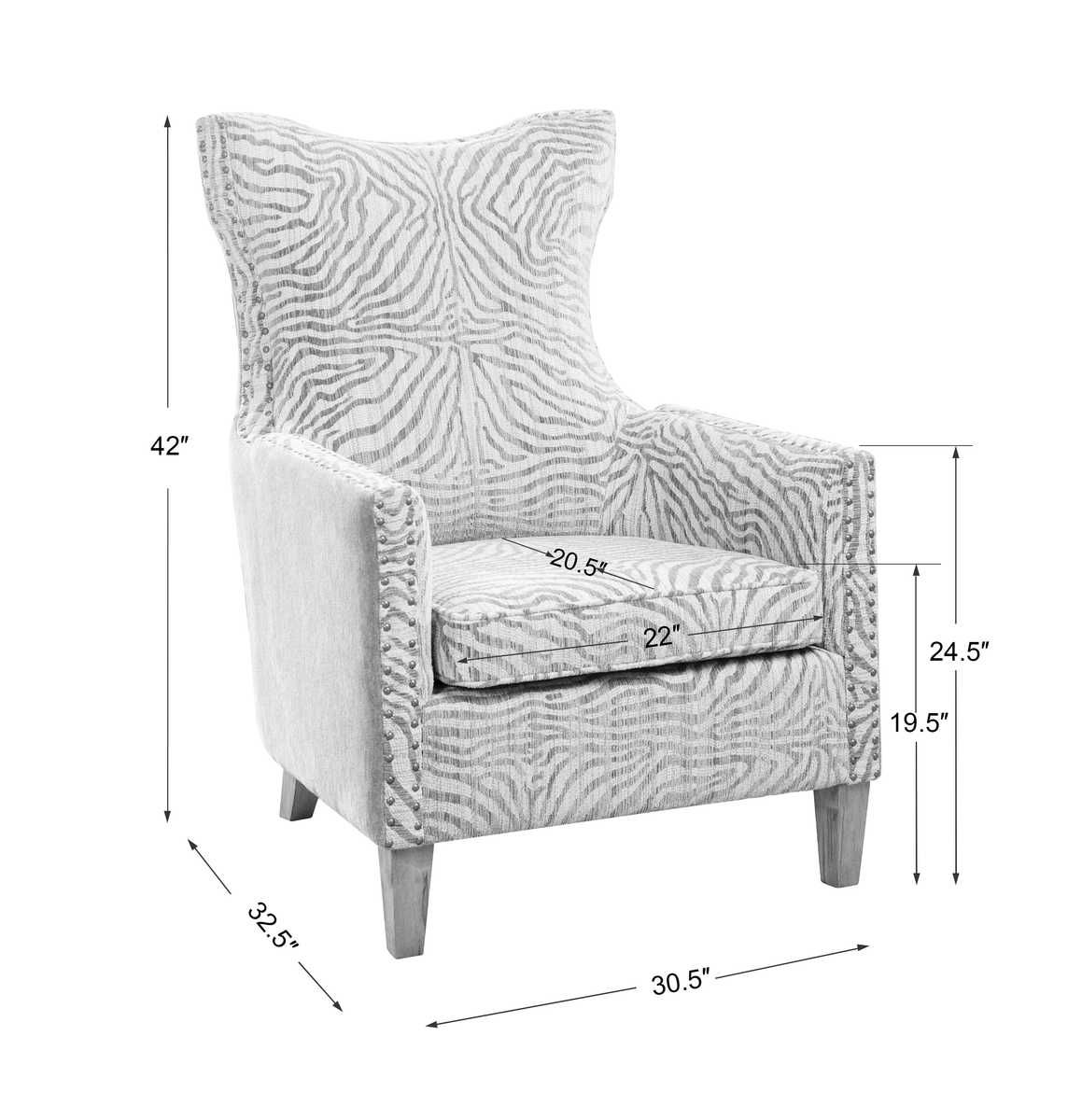 Kiango Armchair - cozy armchair for reading and relaxation | Image 7 | InSTYLE Home & Rugs