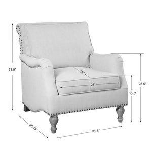 Armstead Armchair - cozy armchair for reading and relaxation | Image 6 | InSTYLE Home & Rugs