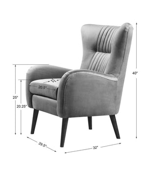 Dax Accent Chair - compact accent chair for adding personality to any room | Image 8 | InSTYLE Home & Rugs