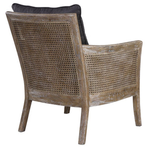 Encore Armchair, Gray - modern accent armchair for stylish interiors | Image 4 | InSTYLE Home & Rugs