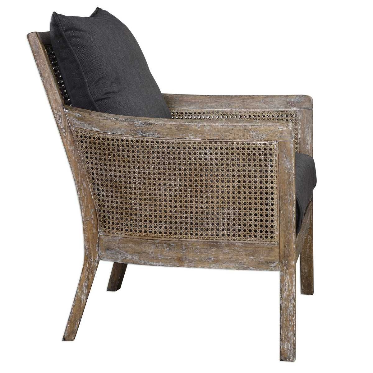 Encore Armchair, Gray - modern accent armchair for stylish interiors | Image 3 | InSTYLE Home & Rugs