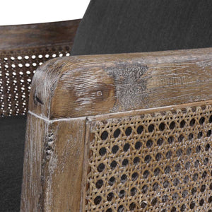 Encore Armchair, Gray - modern accent armchair for stylish interiors | Image 6 | InSTYLE Home & Rugs