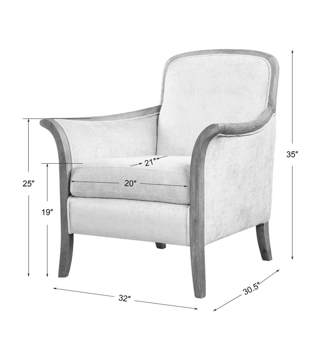 Brittoney Armchair - cozy armchair for reading and relaxation | Image 9 | InSTYLE Home & Rugs