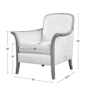 Brittoney Armchair - cozy armchair for reading and relaxation | Image 9 | InSTYLE Home & Rugs