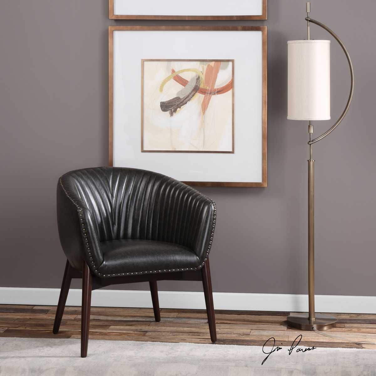 Anders Accent Chair - compact accent chair for adding personality to any room | Image 6 | InSTYLE Home & Rugs