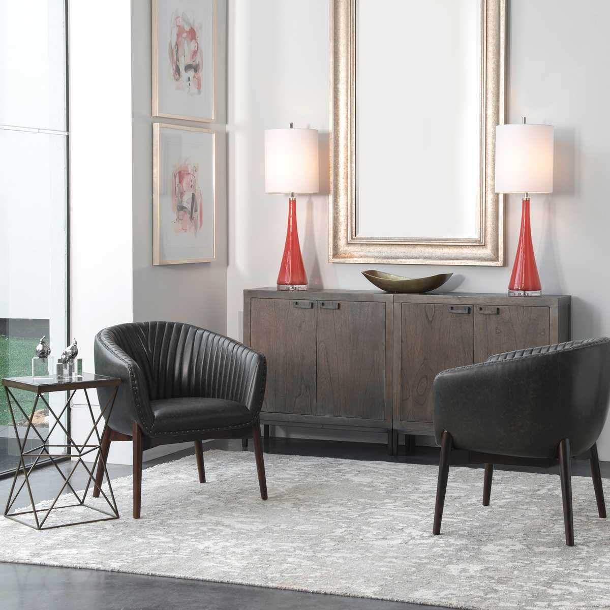 Anders Accent Chair - compact accent chair for adding personality to any room | Image 1 | InSTYLE Home & Rugs
