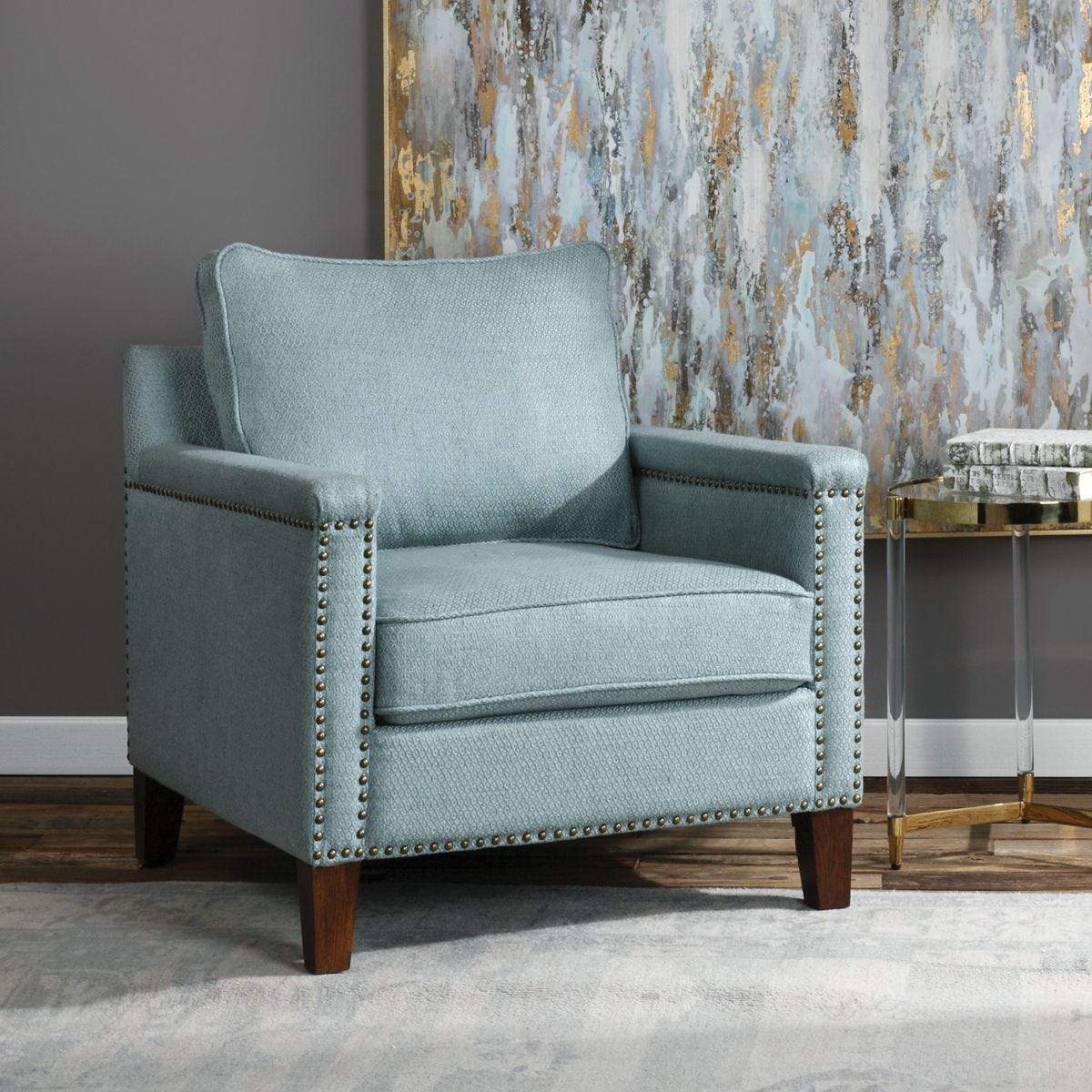 Charlotta Accent Chair - stylish accent chair to elevate your living room decor | Image 1 | InSTYLE Home & Rugs