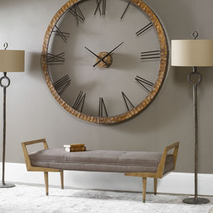 Waylon Bench, Taupe Gray - durable bench with modern style | Image 8 | InSTYLE Home & Rugs