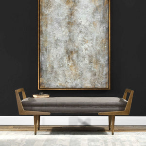 Waylon Bench, Taupe Gray - durable bench with modern style | Image 9 | InSTYLE Home & Rugs