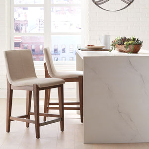 Klemens Counter Stool, Natural - perfect for modern counters | Image 1 | InSTYLE Home & Rugs