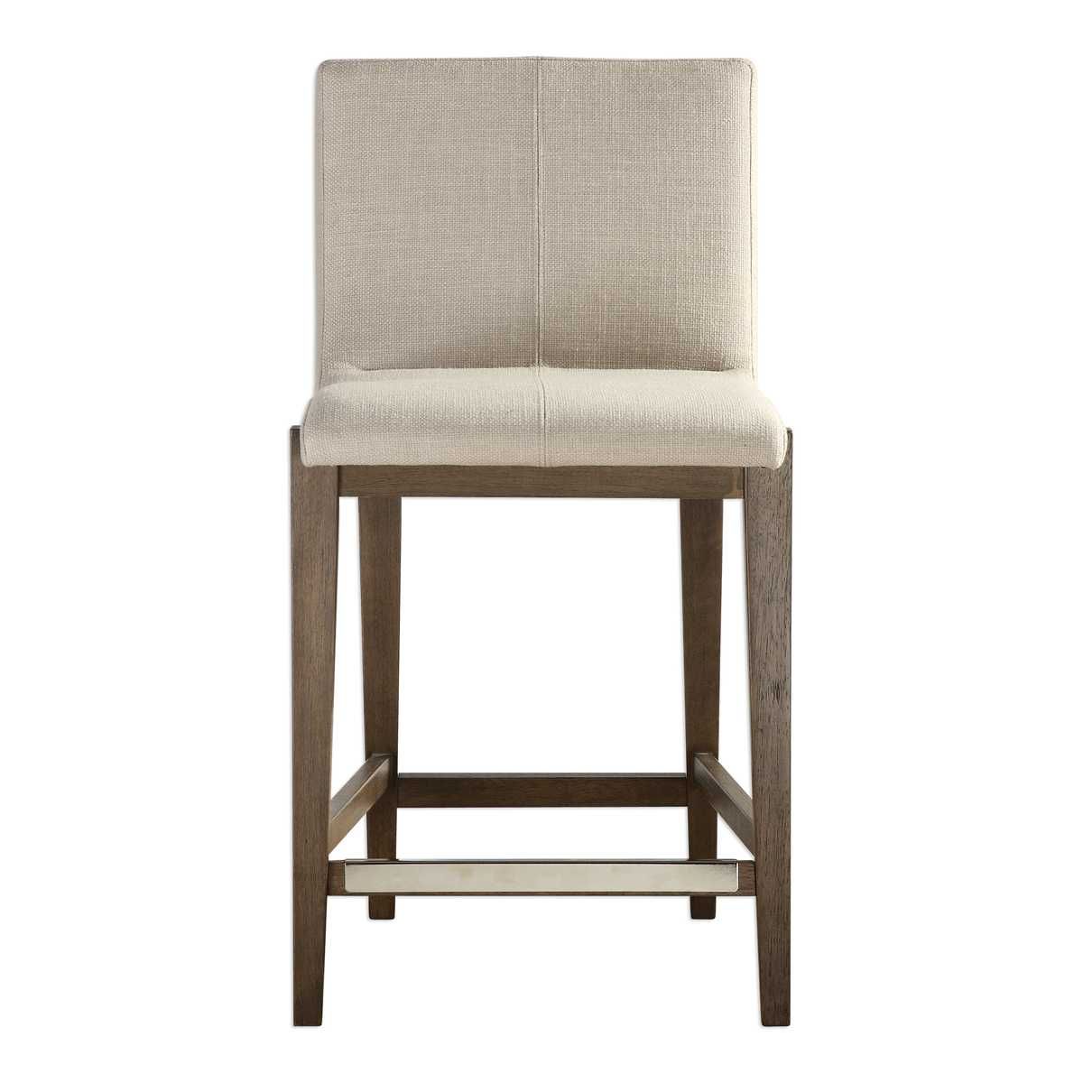 Klemens Counter Stool, Natural - perfect for modern counters | Image 6 | InSTYLE Home & Rugs