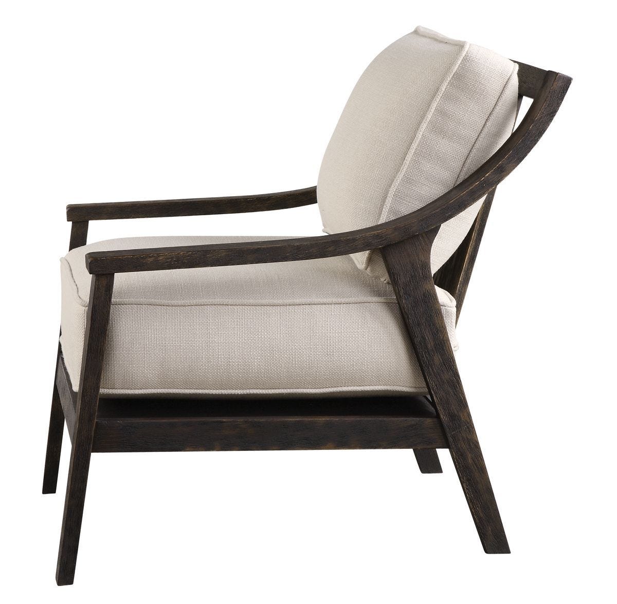 Lyle Accent Chair - modern accent chair with comfortable cushioning and sleek design | Image 3 | InSTYLE Home & Rugs