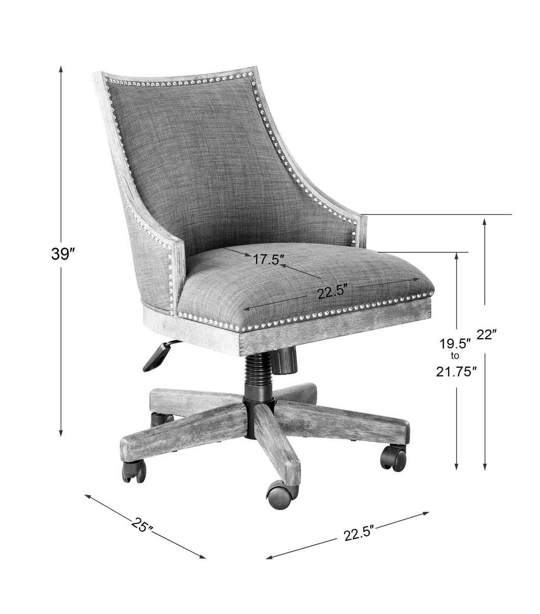 Aidrian Desk Chair - stylish desk for modern spaces | Image 9 | InSTYLE Home & Rugs