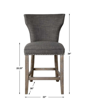 Arnaud Counter Stool - perfect for modern counters | Image 9 | InSTYLE Home & Rugs