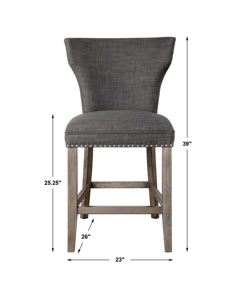 Arnaud Counter Stool - perfect for modern counters | Image 9 | InSTYLE Home & Rugs