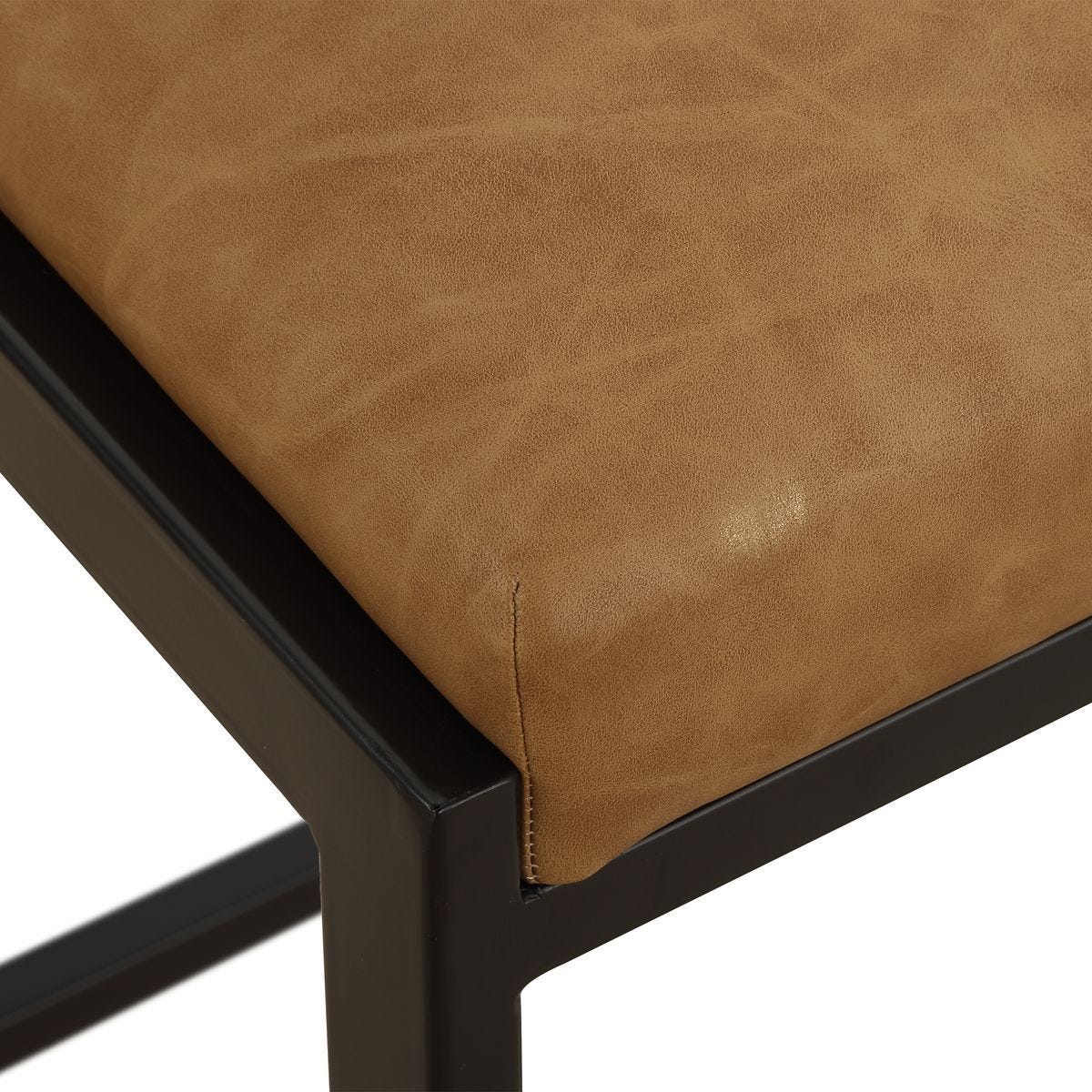 Atticus Counter Stool, Black - ergonomic design for comfort | Image 6 | InSTYLE Home & Rugs