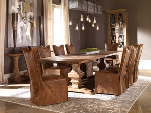 Delroy Armless Chair, Cognac, 2 Per Box, Priced Each - comfortable seating for dining and office spaces | Image 1 | InSTYLE Home & Rugs