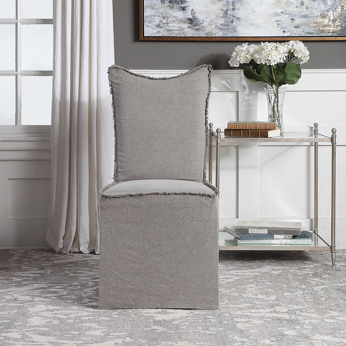 Narissa Armless Chair, 2 Per Box, Priced Each - comfortable seating for dining and office spaces | Image 1 | InSTYLE Home & Rugs