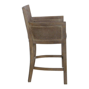 Encore Counter Stool, Gray - sleek stools for kitchen bars | Image 3 | InSTYLE Home & Rugs