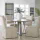 Delroy Armless Chair, Stone Ivory, 2 Per Box, Priced Each