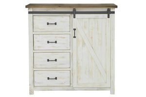 Provence 4 Drawer Chest With 1 Door - durable drawer with smooth glide mechanism for daily use | Image 3 | InSTYLE Home & Rugs