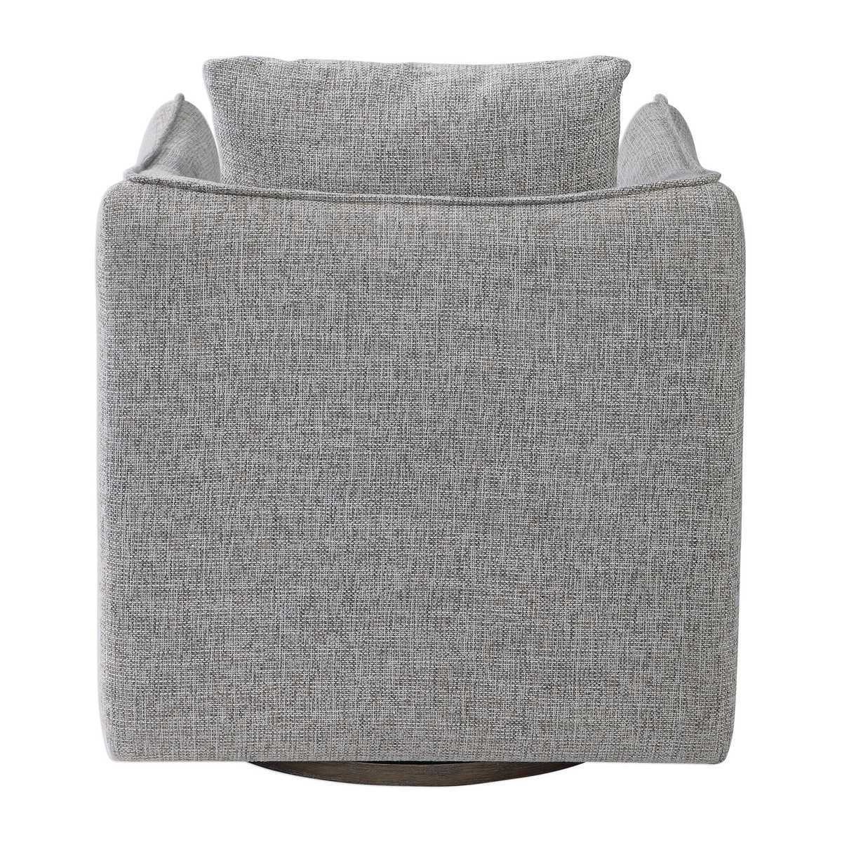 Corben Swivel Chair, Stone - variety of styles from classic to contemporary | Image 4 | InSTYLE Home & Rugs