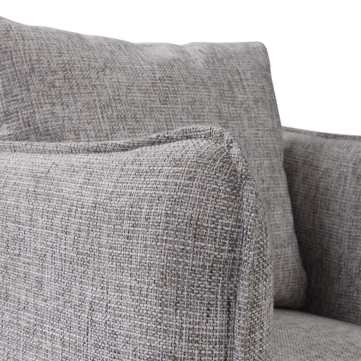 Corben Swivel Chair, Stone - variety of styles from classic to contemporary | Image 6 | InSTYLE Home & Rugs