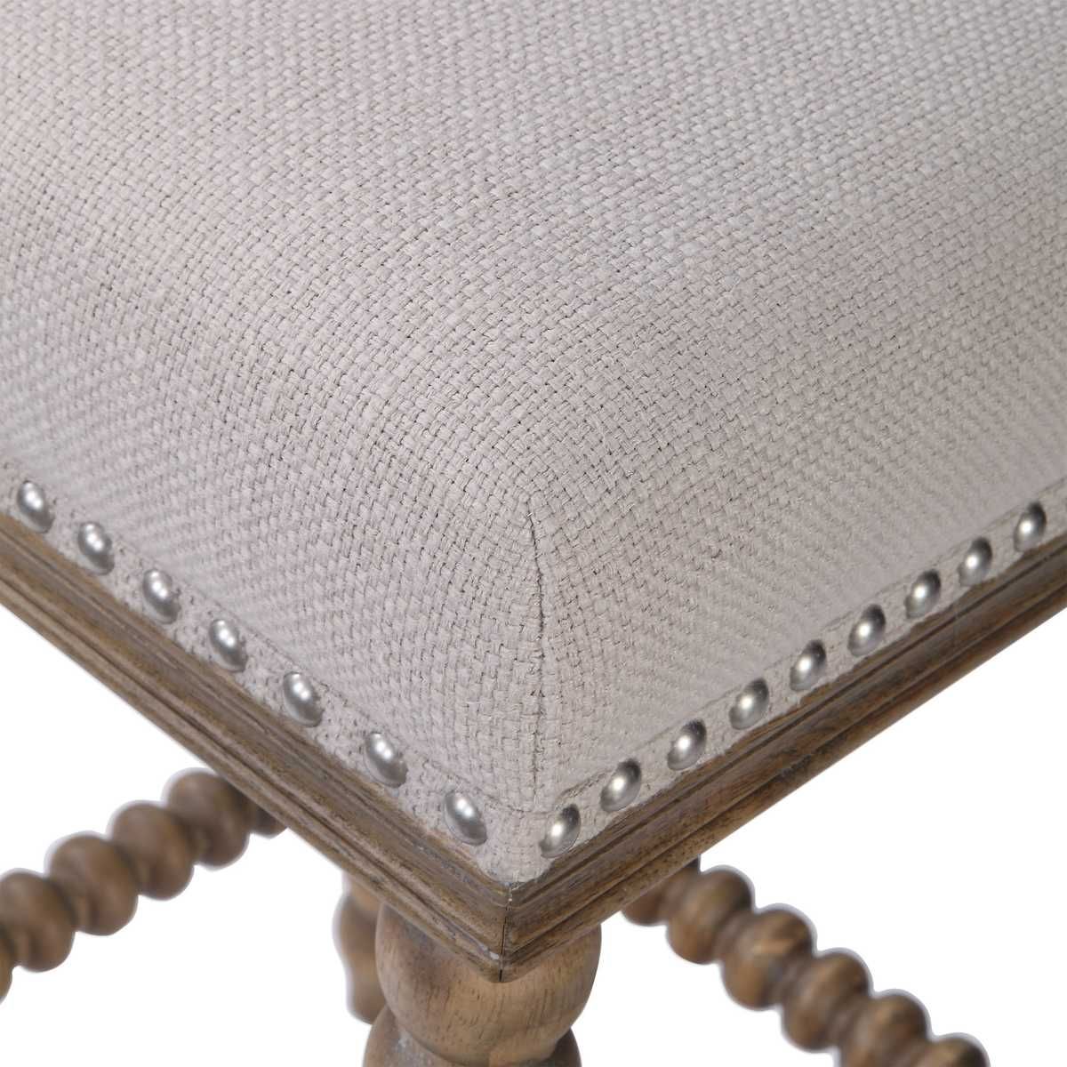 Pryce Counter Stool, Walnut - sleek stools for kitchen bars | Image 5 | InSTYLE Home & Rugs