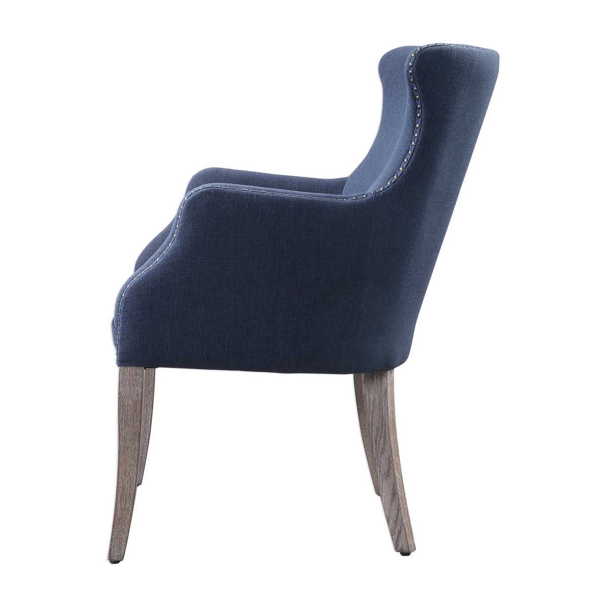 Yareena Wing Chair - comfortable seating for dining and office spaces | Image 3 | InSTYLE Home & Rugs