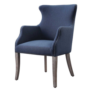 Yareena Wing Chair - comfortable seating for dining and office spaces | Image 8 | InSTYLE Home & Rugs