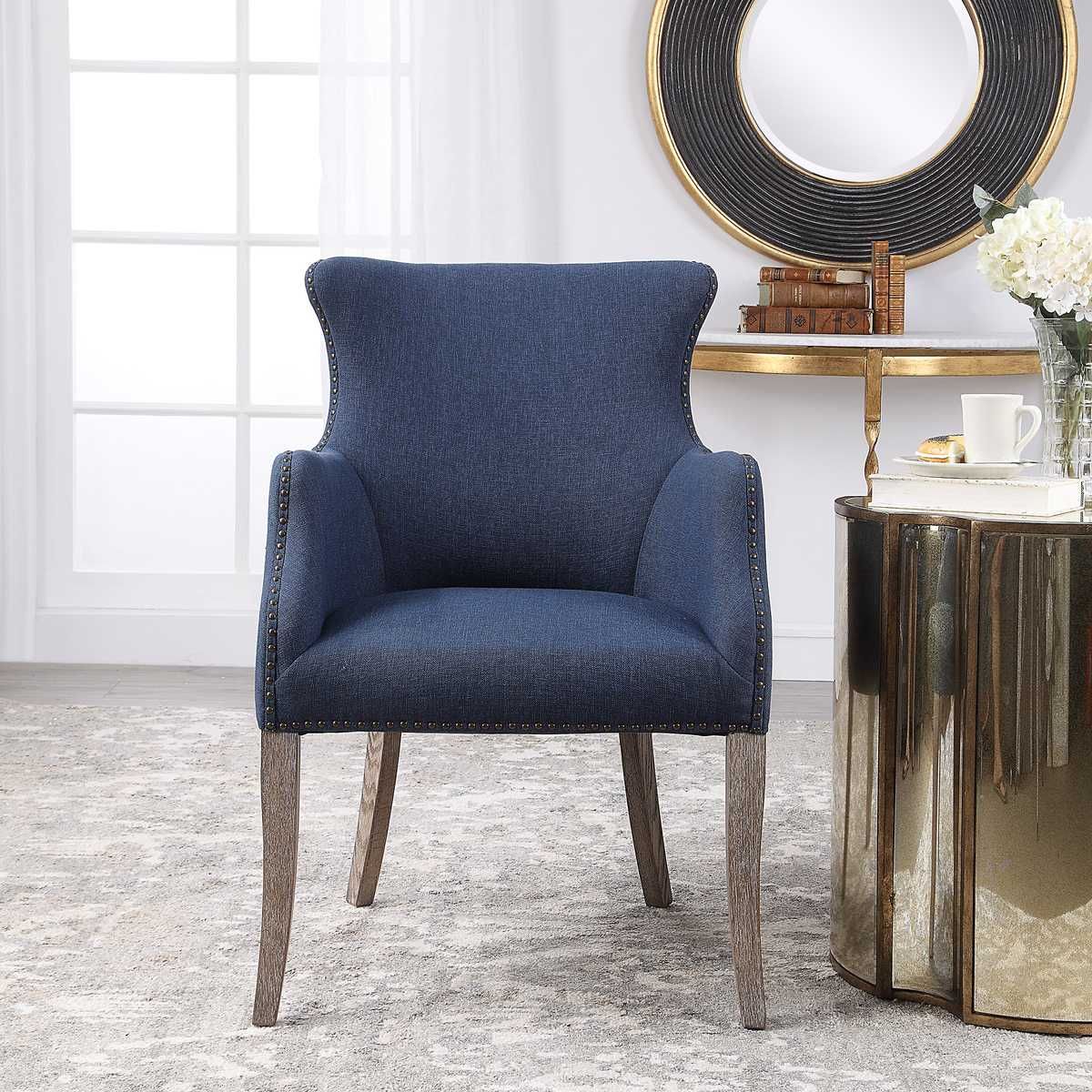Yareena Wing Chair - comfortable seating for dining and office spaces | Image 1 | InSTYLE Home & Rugs