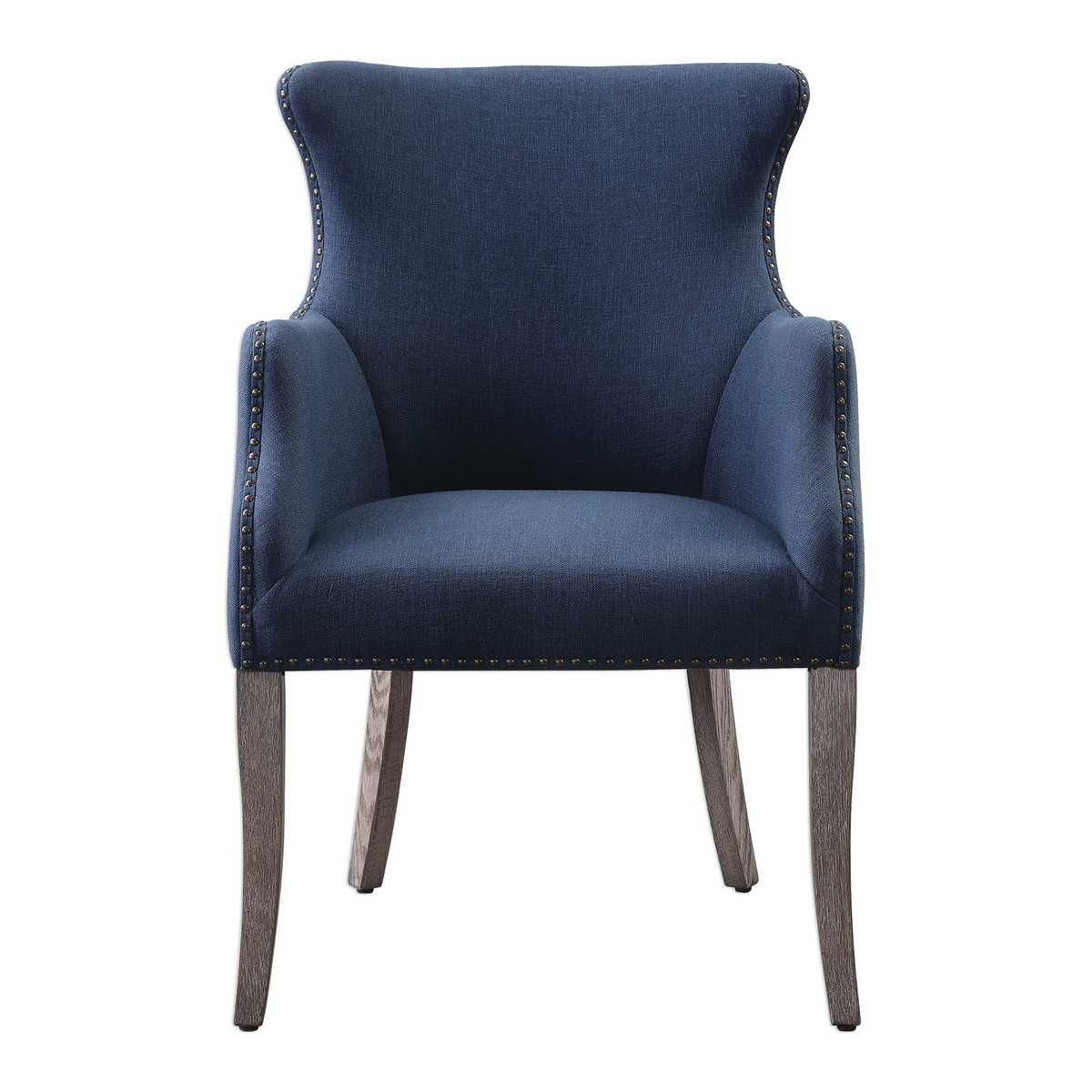 Yareena Wing Chair - comfortable seating for dining and office spaces | Image 2 | InSTYLE Home & Rugs