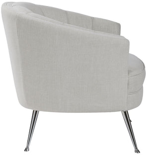 Janie Accent Chair - modern accent chair with comfortable cushioning and sleek design | Image 5 | InSTYLE Home & Rugs