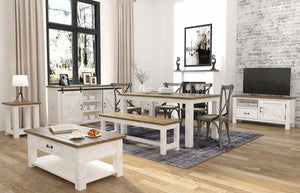 Provence Small Media Unit - compact media unit for small spaces with a stylish design | Image 4 | InSTYLE Home & Rugs