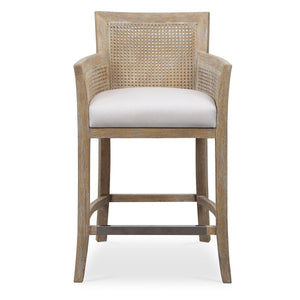 Encore Counter Stool, Natural - sleek stools for kitchen bars | Image 2 | InSTYLE Home & Rugs