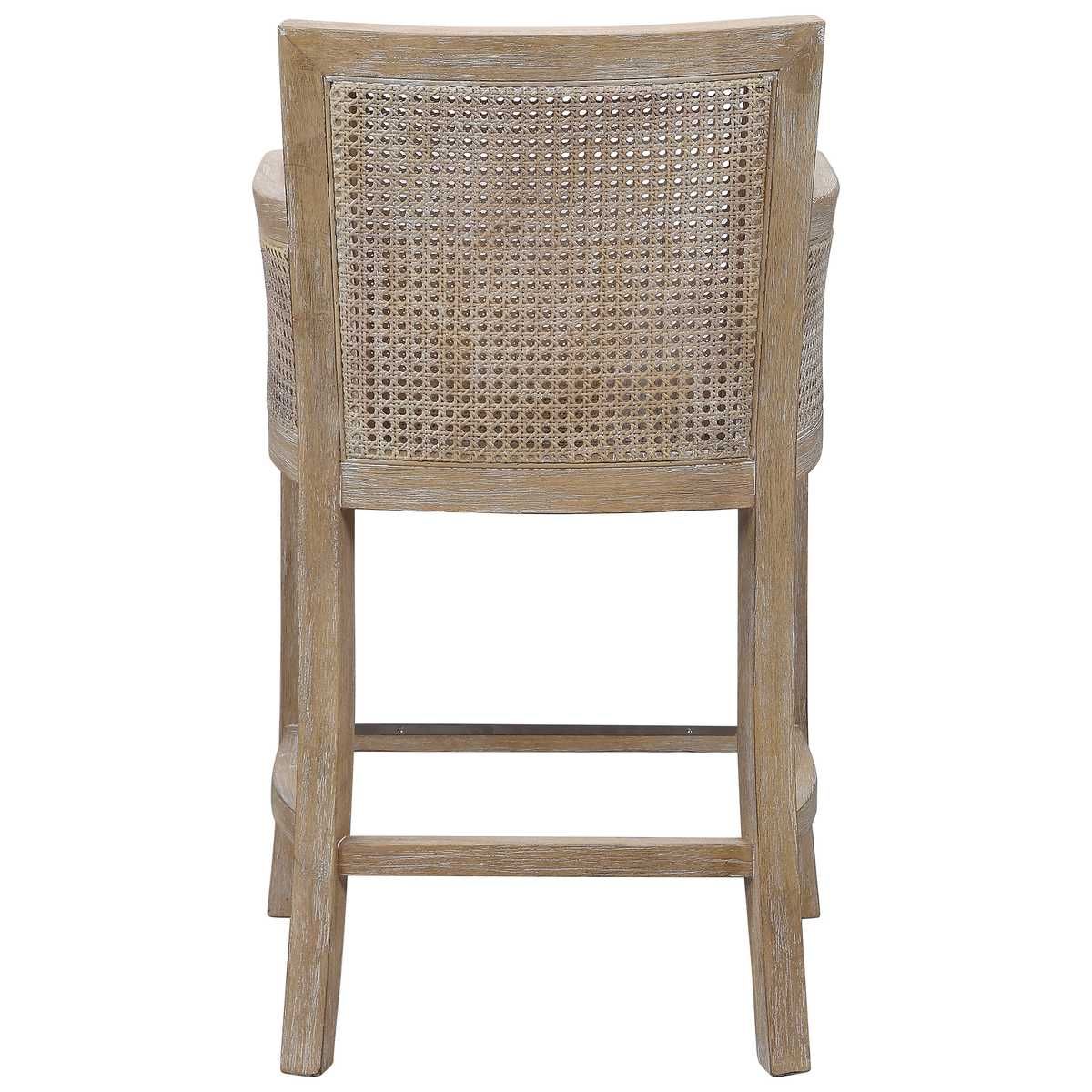 Encore Counter Stool, Natural - sleek stools for kitchen bars | Image 4 | InSTYLE Home & Rugs
