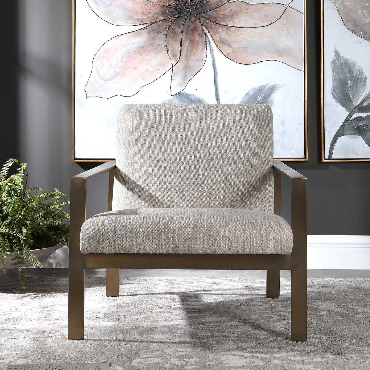 Wills Accent Chair - compact accent chair for adding personality to any room | Image 1 | InSTYLE Home & Rugs