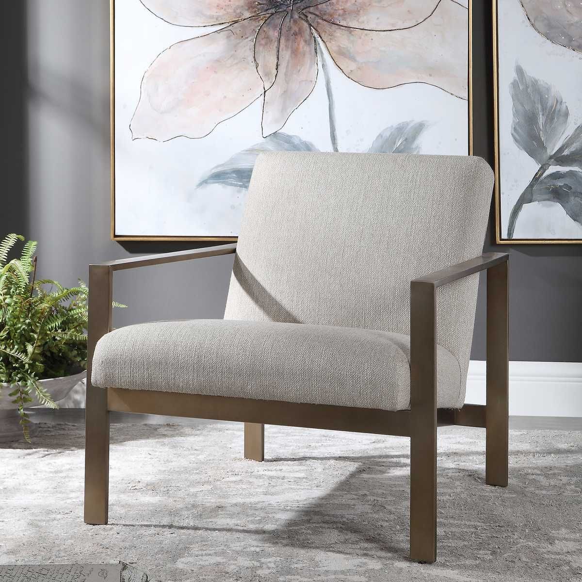 Wills Accent Chair - compact accent chair for adding personality to any room | Image 6 | InSTYLE Home & Rugs