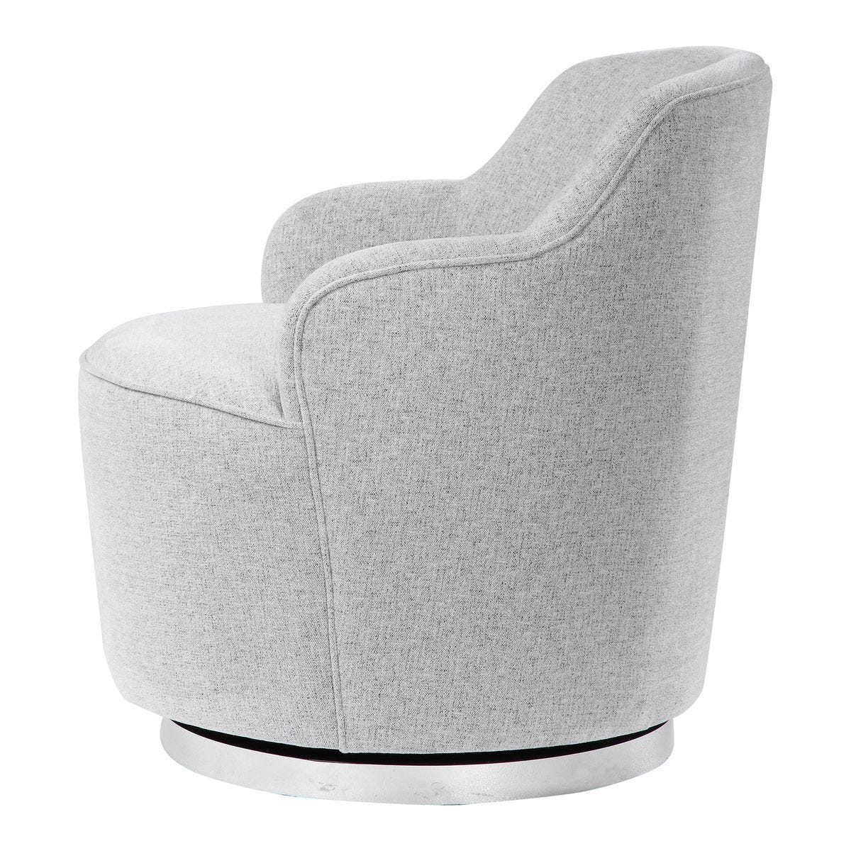 Hobart Swivel Chair - durable construction for long-lasting use | Image 5 | InSTYLE Home & Rugs