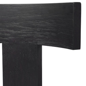 Idris Armless Chair, Charcoal - comfortable seating for dining and office spaces | Image 7 | InSTYLE Home & Rugs