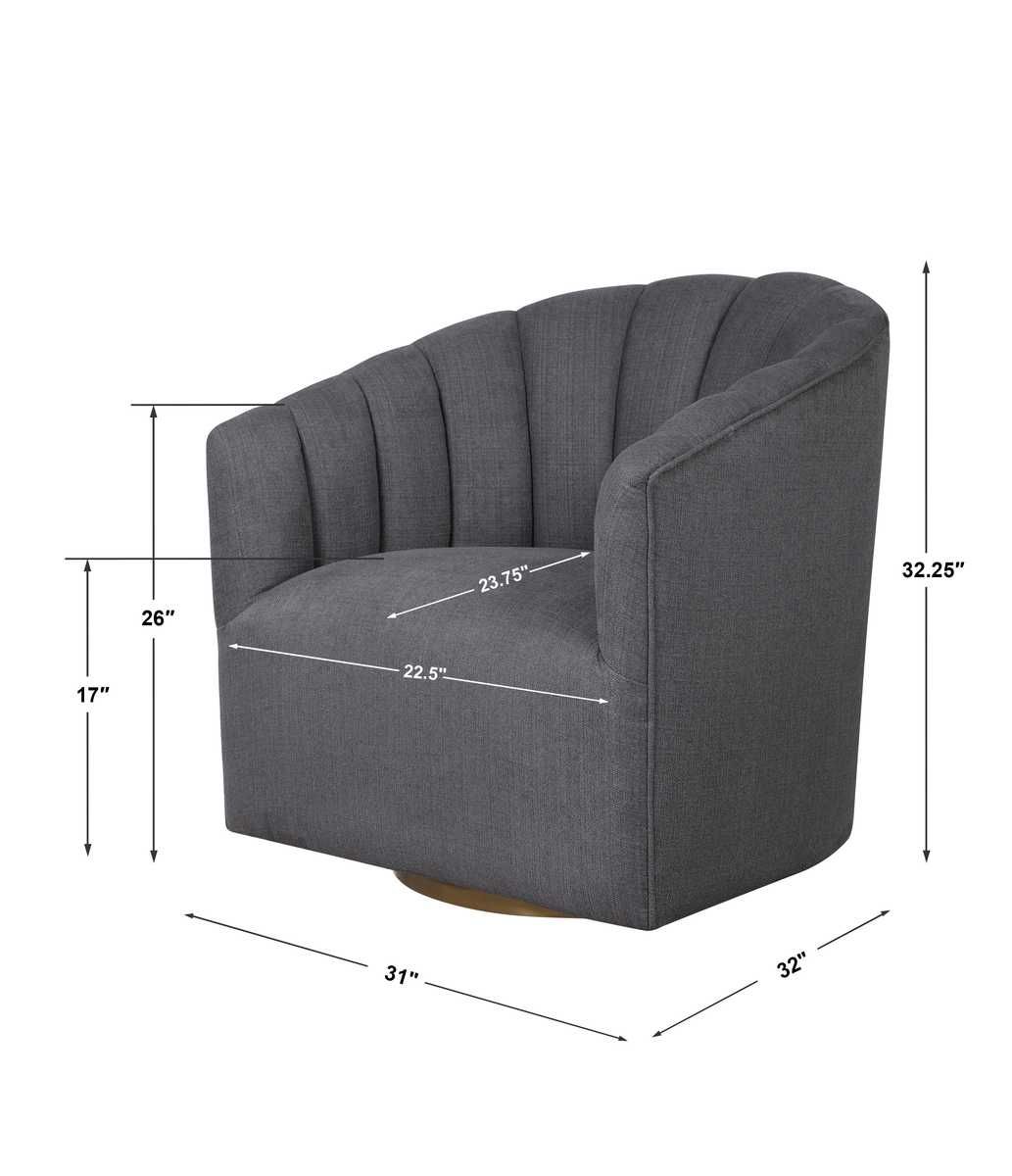 Cuthbert Swivel Chair - variety of styles from classic to contemporary | Image 8 | InSTYLE Home & Rugs