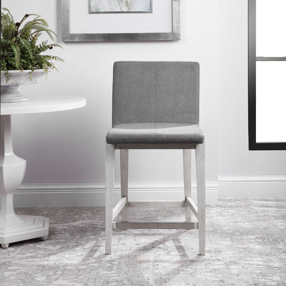 Brazos Counter Stool - sleek stools for kitchen bars | Image 3 | InSTYLE Home & Rugs