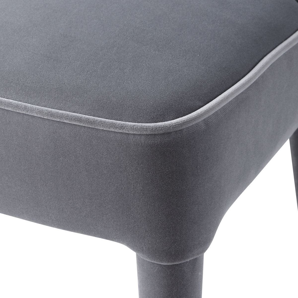 Brie Armless Chair, Gray, 2 Per Box, Priced Each - durable construction for long-lasting use | Image 5 | InSTYLE Home & Rugs