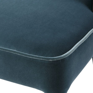 Brie Armless Chair, Blue, 2 Per Box, Priced Each - durable construction for long-lasting use | Image 5 | InSTYLE Home & Rugs